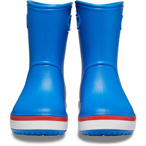 Crocband Rain Boot K - Bright Cobalt/Flame