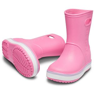 Crocband Rain Boot K - Pink Lemonade/Lavender