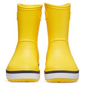 Crocband Rain Boot K - Yellow/Navy