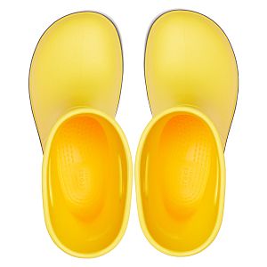 Crocband Rain Boot K - Yellow/Navy