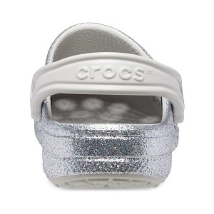 Baya Glitter Clog - Silver Glitter