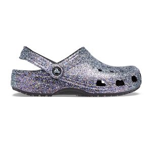 Classic Glitter Clog - Black/Multi