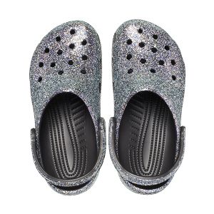 Classic Glitter Clog - Black/Multi