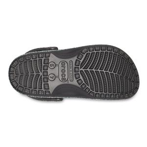 Classic Glitter Clog - Black/Multi