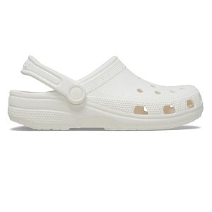 Classic Glitter Clog - White