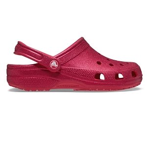 Classic Glitter Clog - Digital Raspberry Glitter