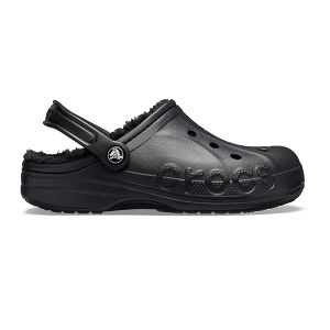 Baya Lined Clog - Black/Black