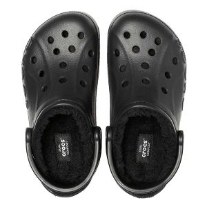 Baya Lined Clog - Black/Black