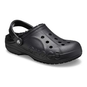 Baya Lined Clog - Black/Black