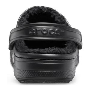Baya Lined Clog - Black/Black