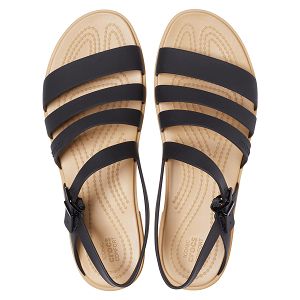Crocs Tulum Sandal W - Black/Tan