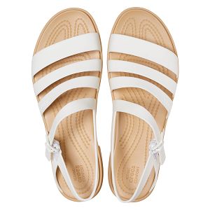 Crocs Tulum Sandal W - Oyster/Tan