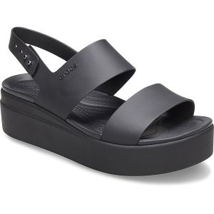 Brooklyn Low Wedge - Black/Black