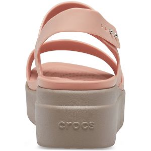 Brooklyn Low Wedge - Pale Blush/Mushroom