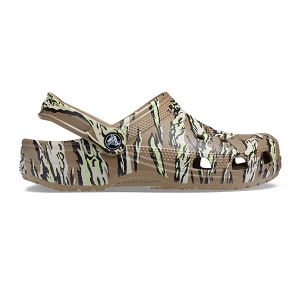Classic Printed Camo Clog - Khaki