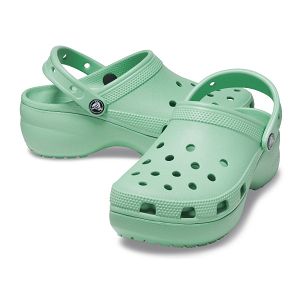 Classic Platform Clog W - Jade Stone