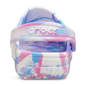 Classic Marbled Clog T - White/Pink