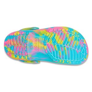 Classic Marbled Clog T - Digital Aqua/Multi
