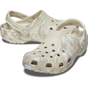 Classic Marbled Clog - Bone/Multi