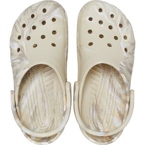 Classic Marbled Clog - Bone/Multi