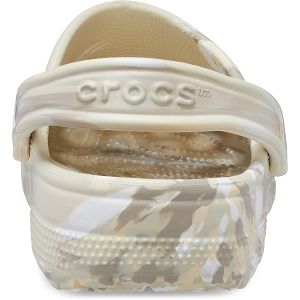 Classic Marbled Clog - Bone/Multi