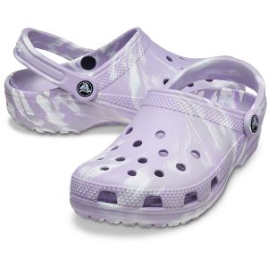 Classic Marbled Clog - Lavender/Multi