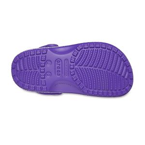 Classic Glitter Clog K - Neon Purple/Multi