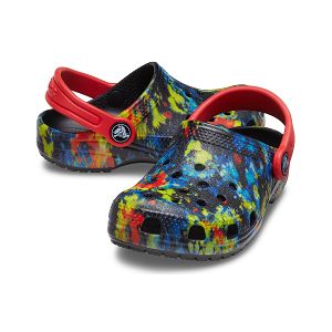 Classic TieDye Graphic Clog T - Turq Tonic/Multi
