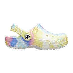 Classic TieDye Graphic Clog T - White/Multi
