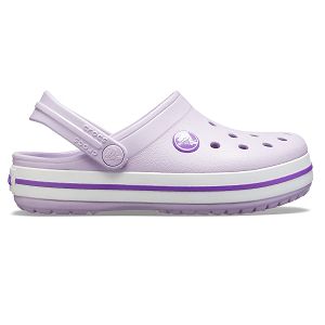 Crocband Clog T - Lavender/Neon Purple