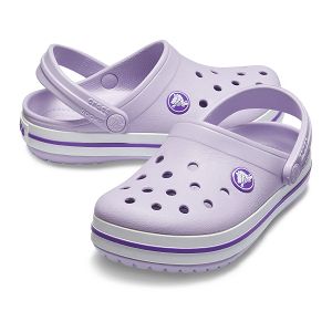 Crocband Clog K - Lavender/Neon Purple