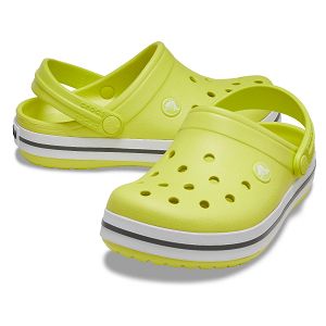 Crocband Clog K - Citrus/Grey