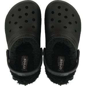Classic Lined Clog K - Black/Black