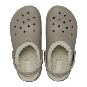 Classic Lined Clog K - Mushroom/Bone