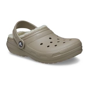 Classic Lined Clog K - Mushroom/Bone
