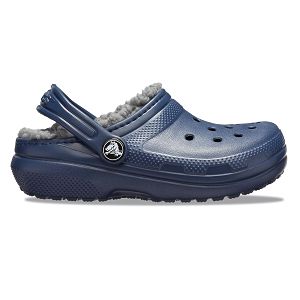Classic Lined Clog K - Navy/Charcoal
