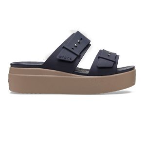 Brooklyn Buckle LowWdg - Deep Navy