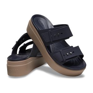 Brooklyn Buckle LowWdg - Deep Navy