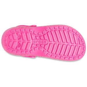 Classic Lined Glitter Clog T - Fuchsia Fun/Multi
