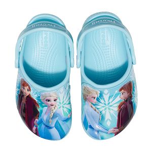 FLDisneyFrozenIIClog K - Ice Blue
