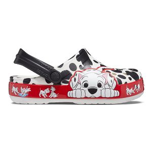 FL 101 Dalmatians Clog K - White