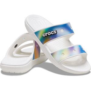 Classic Crocs Solarized Sandal - White/Multi