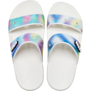 Classic Crocs Solarized Sandal - White/Multi