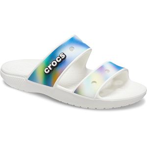 Classic Crocs Solarized Sandal - White/Multi