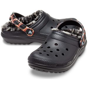 Classic Lined Animal Remix Clog - Black/Multi Animal