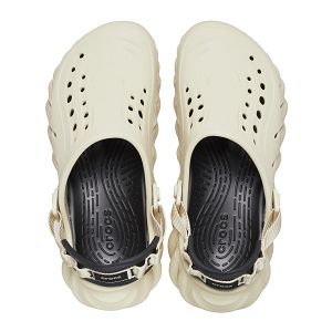 Echo Clog - Bone/Black