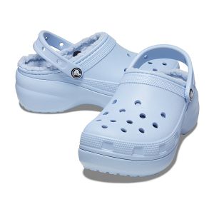 Classic Platform Lined Clog W - Blue Calcite