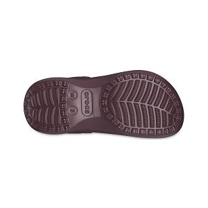 Classic Platform Lined Clog W - Dark Cherry