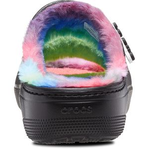 Classic Cozzzy Spray Dye Sandal - Black/Multi