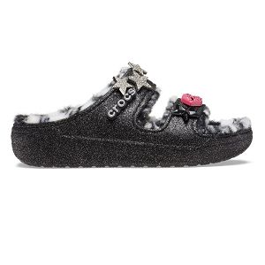 Clsc Cozzzy Disco Glitter Sandal - Black/Multi